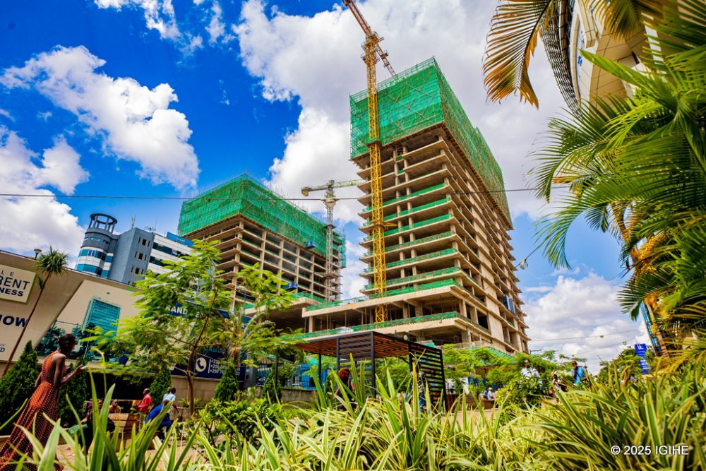 Kigali's USD 100 Million Twin-Tower Financial Centre Is Almost Complete. When It Opens, East Africa Will Have a New Address for International Capital.