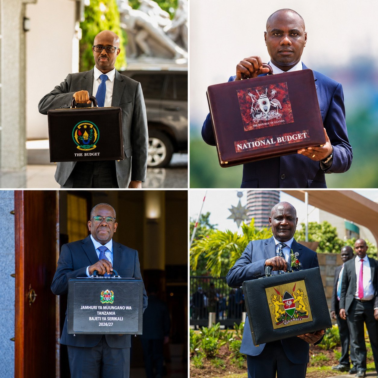 Kenya Is Spending USD 37 Billion and Half of It Goes to Debt. Tanzania Has the Region's Second Largest Budget at USD 24.3 Billion and Almost Nobody Is Talking About It. Here Is What Six East African Budgets Actually Tell You.