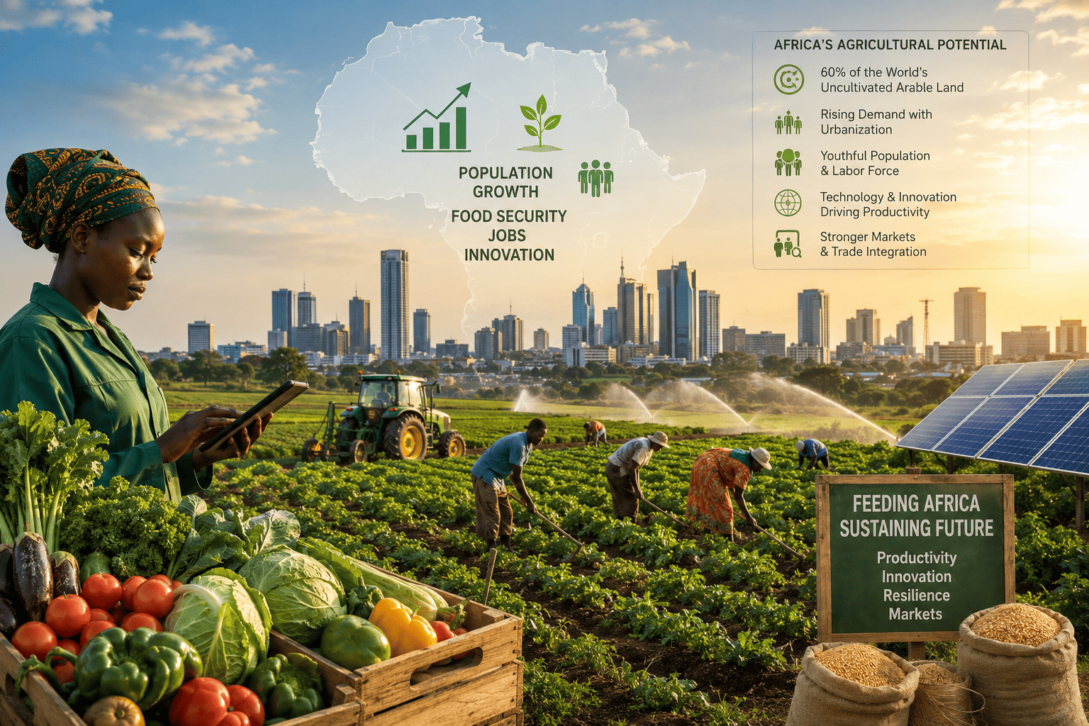 Africa Agriculture Outlook: With Growing Population and Urbanisation, Will Africa Be Able to Feed Its Population in the Next Century?