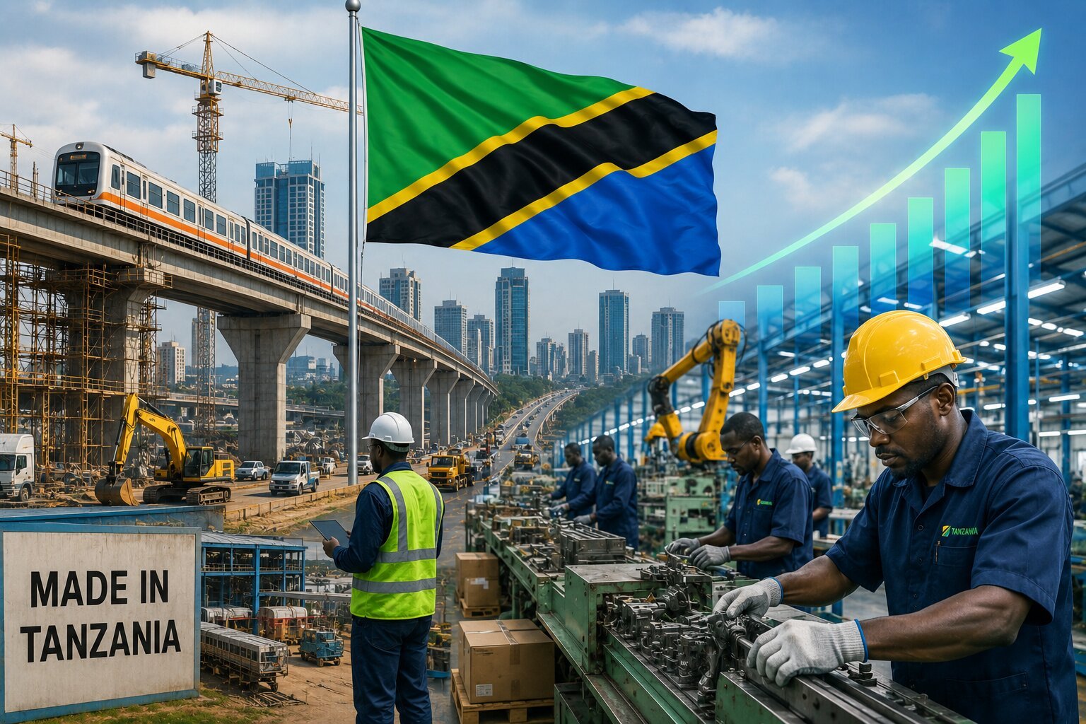 From Infrastructure to Factories: Why Manufacturing Is Back at the Centre of  Tanzania's Economic Policy