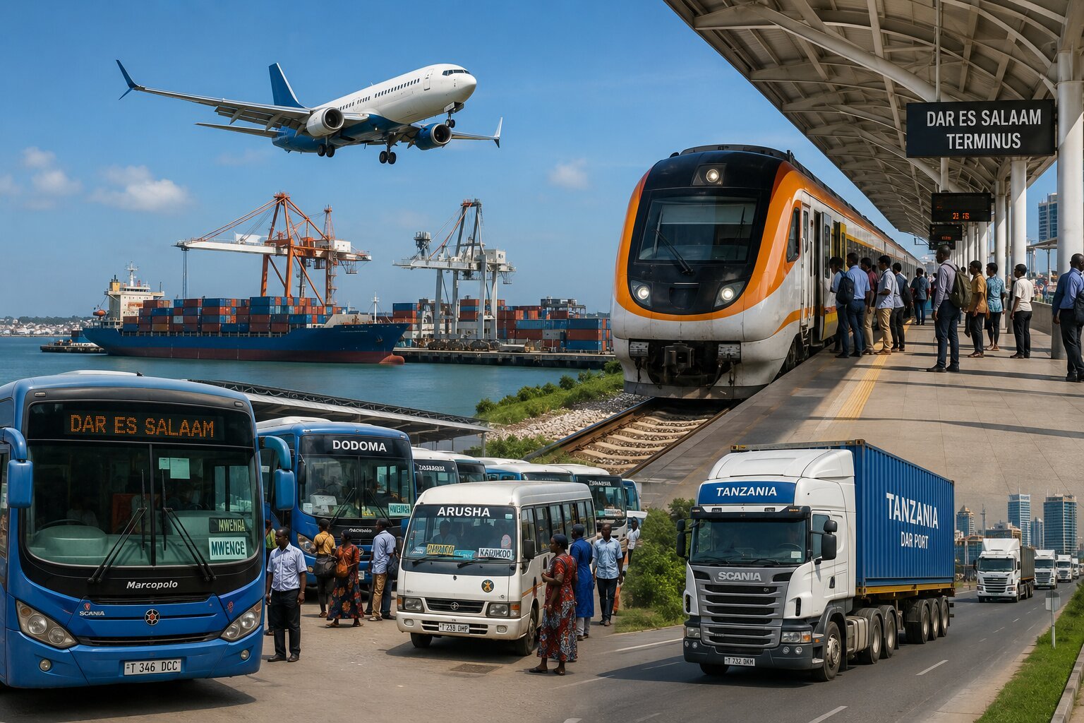 Beyond Tourism: Transport Services Now Generate Billions for Tanzania